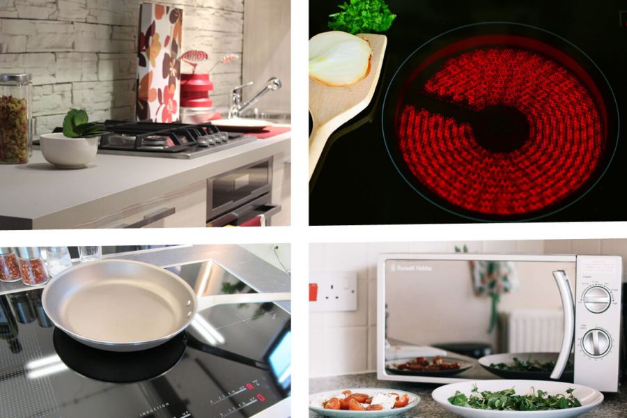 Guía para escoger cocina: gas, vitrocerámica, inducción o microondas